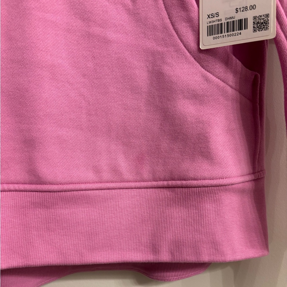 NWT Lululemon Scuba Oversized Funnel Neck Half Zip Dahlia Mauve XS/ S - Picture 7 of 7